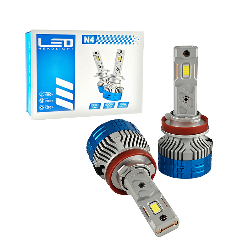 N4 Pro H11 160W 16000LM LED Headlight