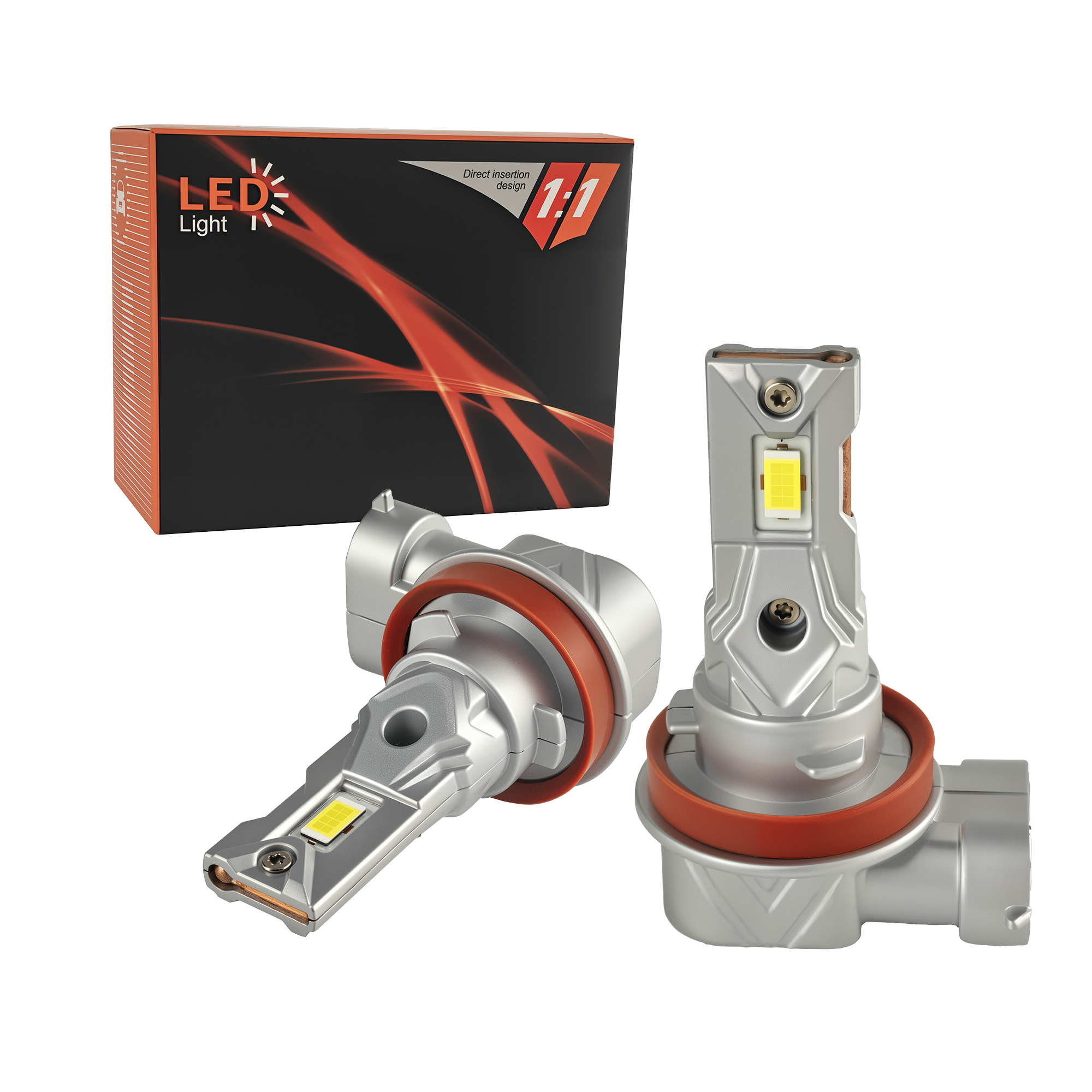 N2  H11 30W 3000LM LED Headlight Bulb Light 
