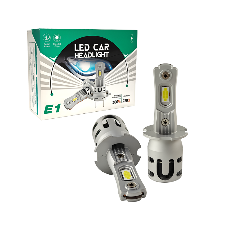 E1 H3 60W 5000LM LED Plug&Play Headlight Bulb Light 